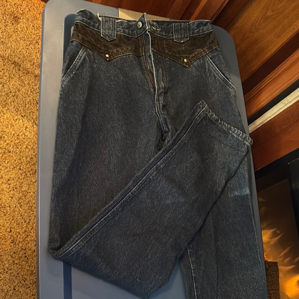 Stoney River Jeans with Black Accents